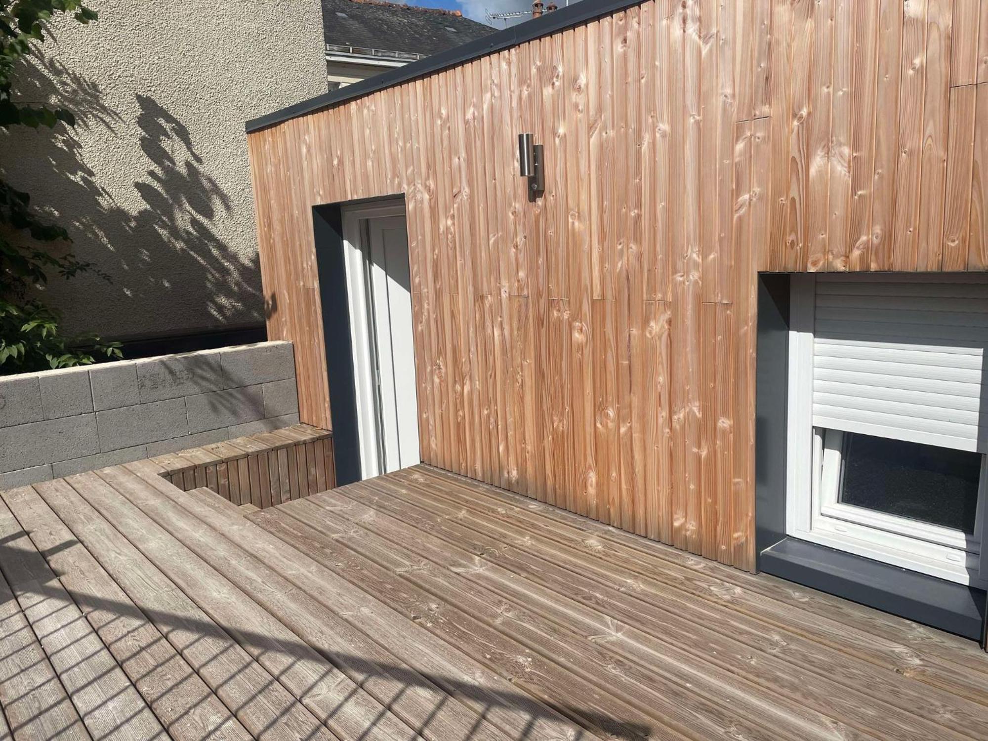 דירות Changé Tiny House Moderne, Avec Terrasse מראה חיצוני תמונה